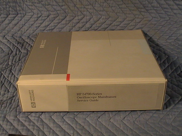 Agilent 8560 HP Série E & EC Spectrum Analyzers étalonnage Guide Volume Deux 